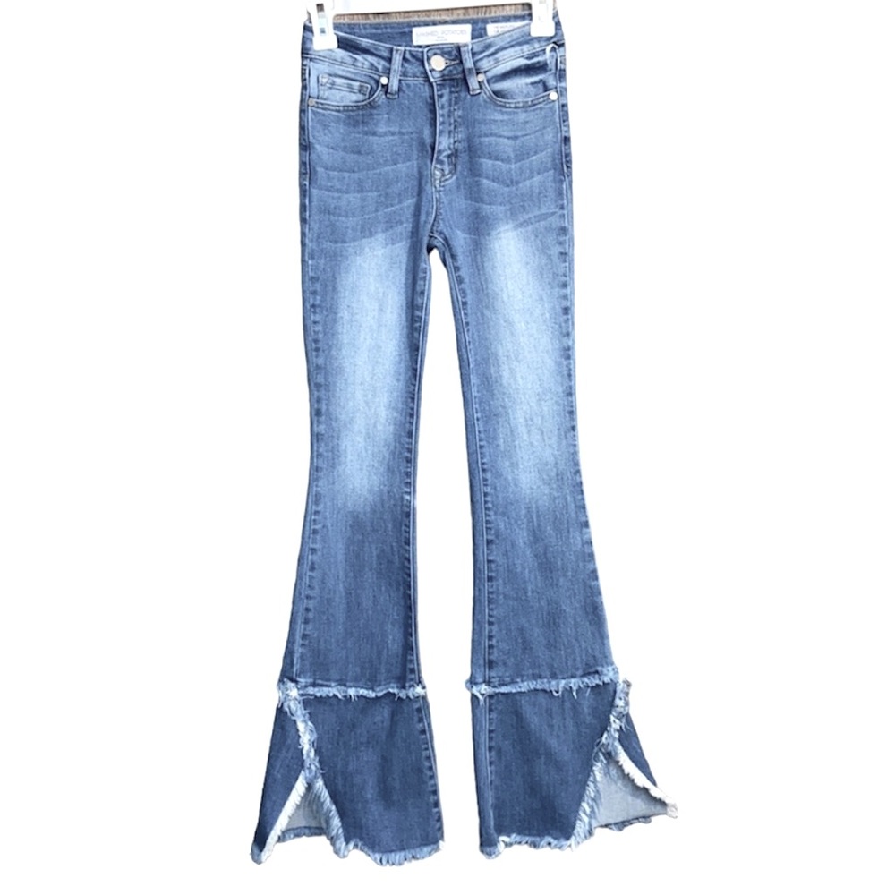 Mashed potatoes the Madeline mid rise flare jeans size 25